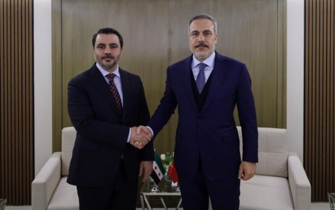 Hakan Fidan Əsəd Şeybani ilə görüşdü