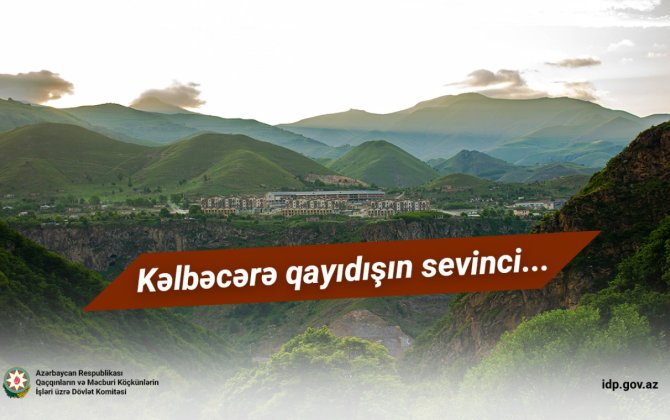 Kəlbəcərə qayıdışın sevinci… - VİDEO