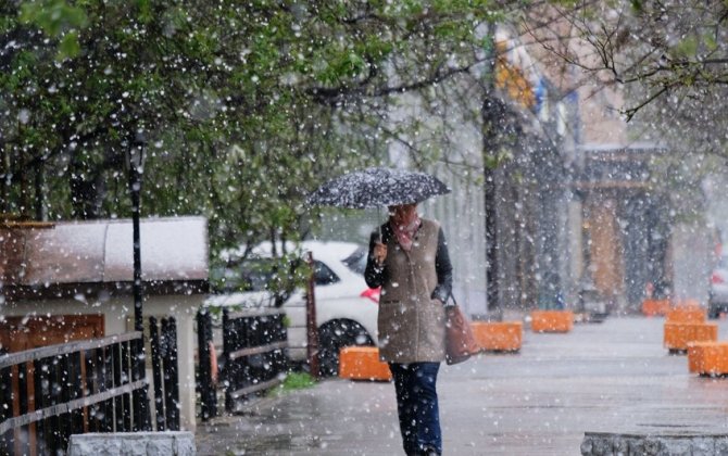 Qar yağacaq, yağış leysana dönəcək - Sabahın HAVASI