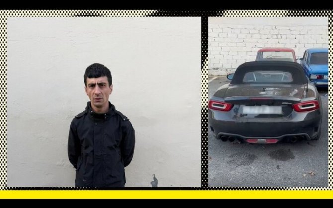 Ağdaşda narkotikin təsiri altında avtomobil idarə edən sürücü həbs olundu