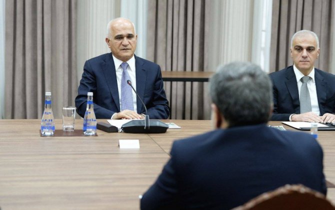 Şahin Mustafayev Abbas Əraqçi ilə görüşüb