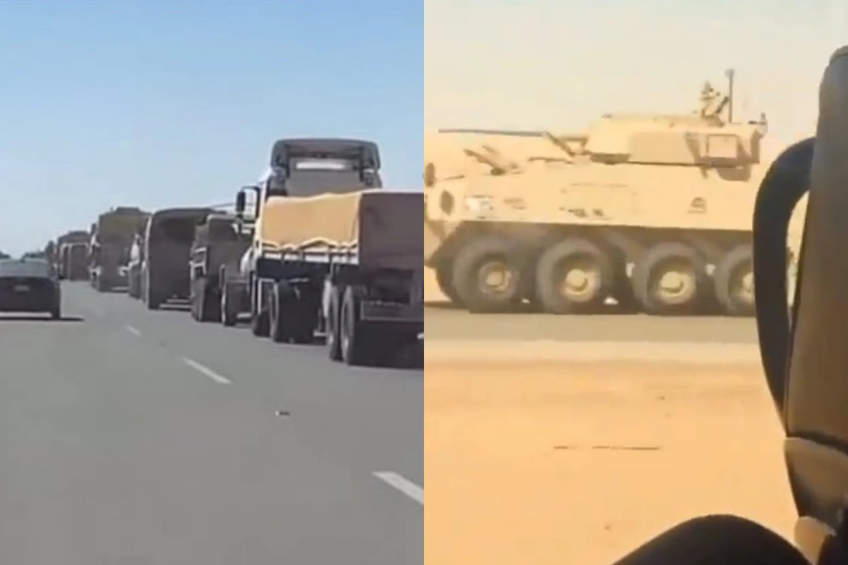 Военные конвои Саудовской Аравии замечены на пути в Йемен
