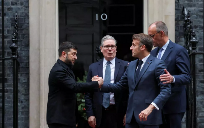 Avropa liderləri Londonda jurnalistlərin suallarını cavabsız qoyublar