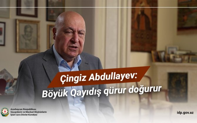 Xalq yazıçısı Çingiz Abdullayev: 
