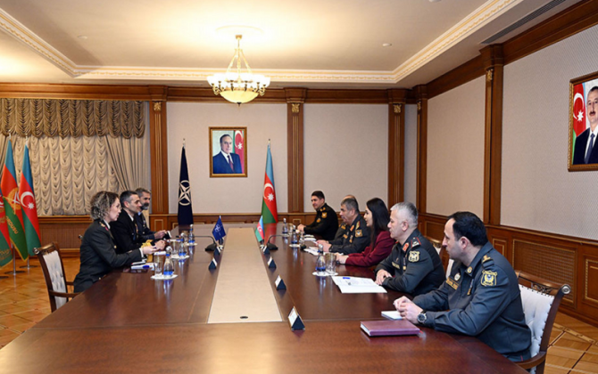 Azərbaycan–NATO əlaqələri müzakirə olundu - FOTO