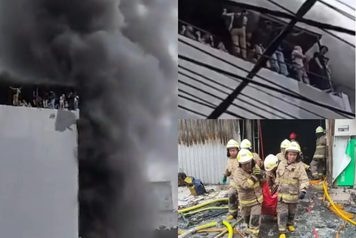 İndoneziyanın paytaxtı Cakartada güclü yanğın - Çox sayda ölən var - VİDEO