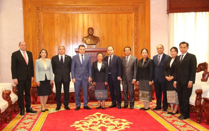 Azərbaycan və Laos arasında ilk siyasi məsləhətləşmələr keçirilib - FOTO