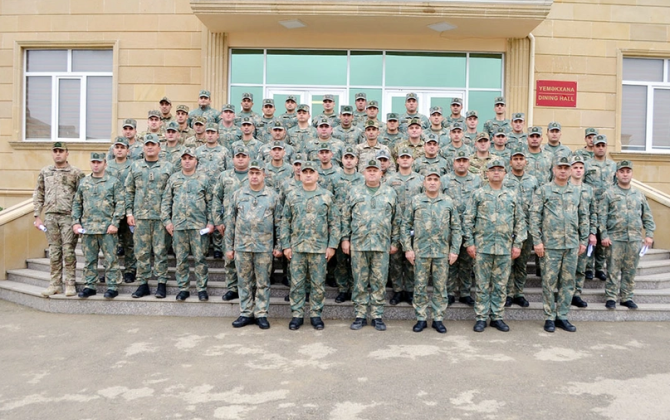 Zabit təkmilləşdirmə kursunun növbəti buraxılış mərasimi keçirilib - FOTO