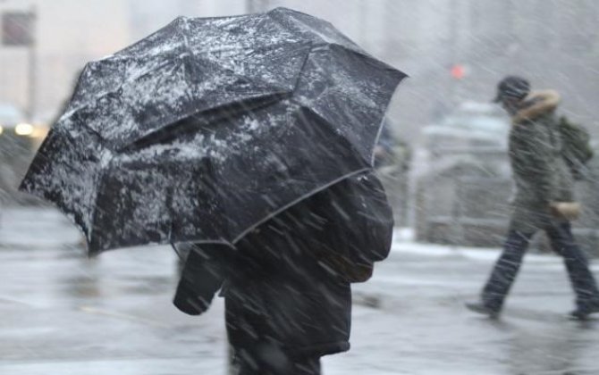 Leysan və qar yağacaq, 5 dərəcə şaxta olacaq - Sabahın PROQNOZU