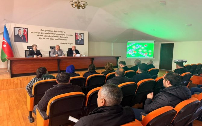 Dövlət Komitəsi vətəndaşları mina təhlükəsizliyi ilə bağlı maarifləndirib - FOTO