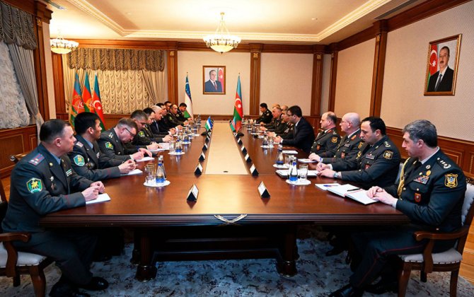 Закир Гасанов встретился с узбекской делегацией