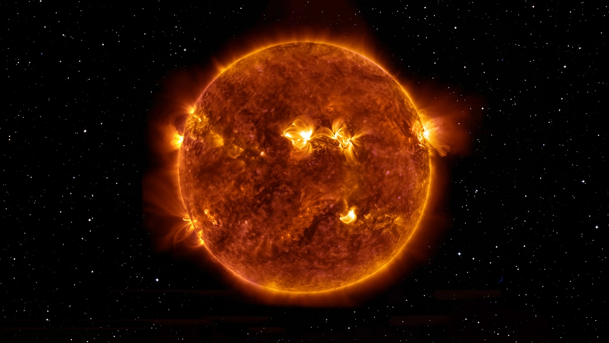 Günəşdə dörd partlayış olub