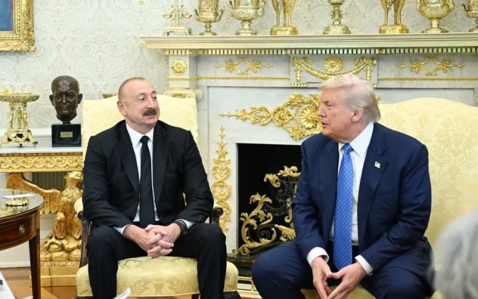 İlham Əliyev Donald Trampa təşəkkür edib