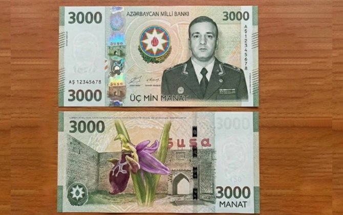 Üzərində Polad Həşimovun şəkli olan 3000 manatlıq əsginaslar tədavülə buraxılıb?