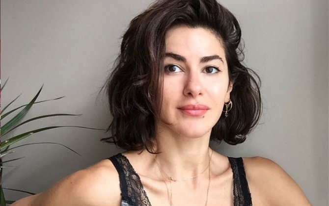 Nəsrin geyimi ilə diqqət çəkdi - FOTOLAR