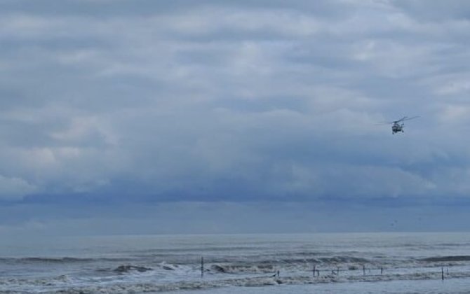 Astarada itkin düşən balıqçıların axtarışına helikopter cəlb olundu