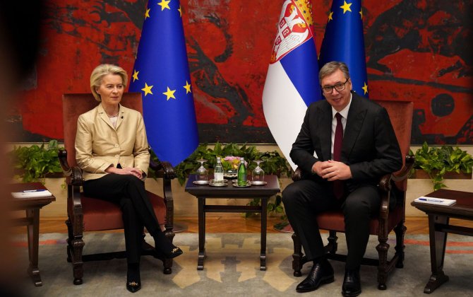 Фон дер Ляйен прервала Вучича, когда он заговорил о послании из России