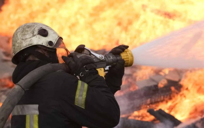 Qaxda uşaq bağçasında yanğın olub