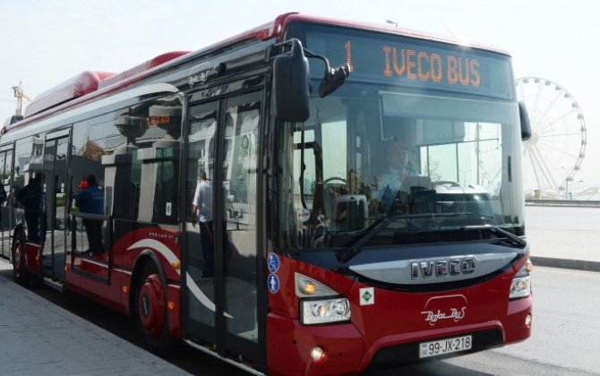 Bakıda 9 marşrut üzrə avtobusların hərəkət sxemi müvəqqəti dəyişdirilir