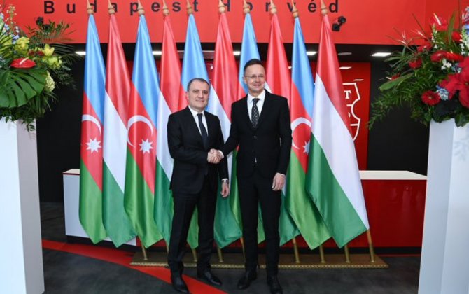 Budapeştdə Azərbaycan və Macarıstan XİN rəhbərlərinin görüşü keçirilir - FOTO