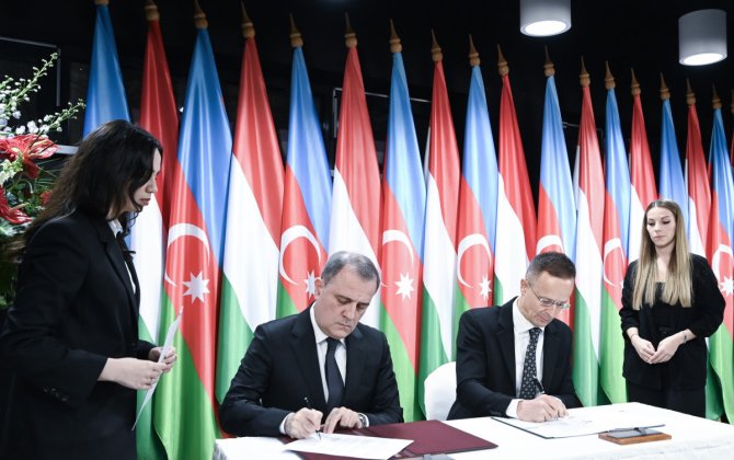 Azərbaycan–Macarıstan Strateji Dialoqunun 3-cü iclası Budapeştdə keçirilib - FOTO