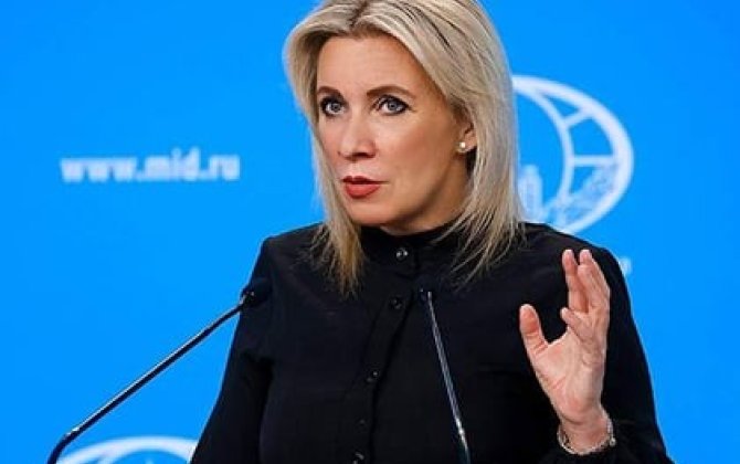 Zaxarova: Ermənistanın KTMT-dəki iştirakının guya dondurulması sadəcə söz oyunudur