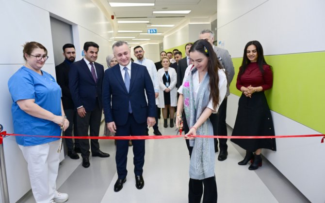 Liv Bona Dea Hospitalında Sümük iliyi transplantasiya mərkəzinin açılışı olub - FOTO