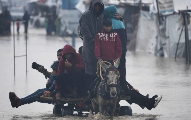 Qəzzada təbii fəlakət nəticəsində ölənlərin sayı 12-yə çatıb