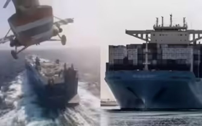 ABŞ hərbi dəniz qüvvələri Çindən İrana gedən yük gəmisinə basqın etdi...