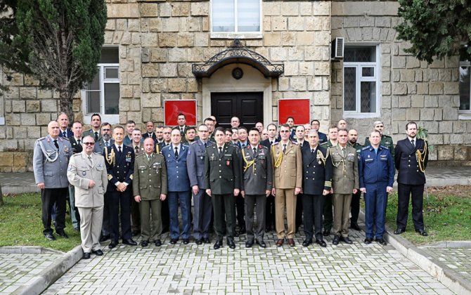 Hərbi attaşelərlə bu ilin yekununa dair toplantı keçirilib - FOTO