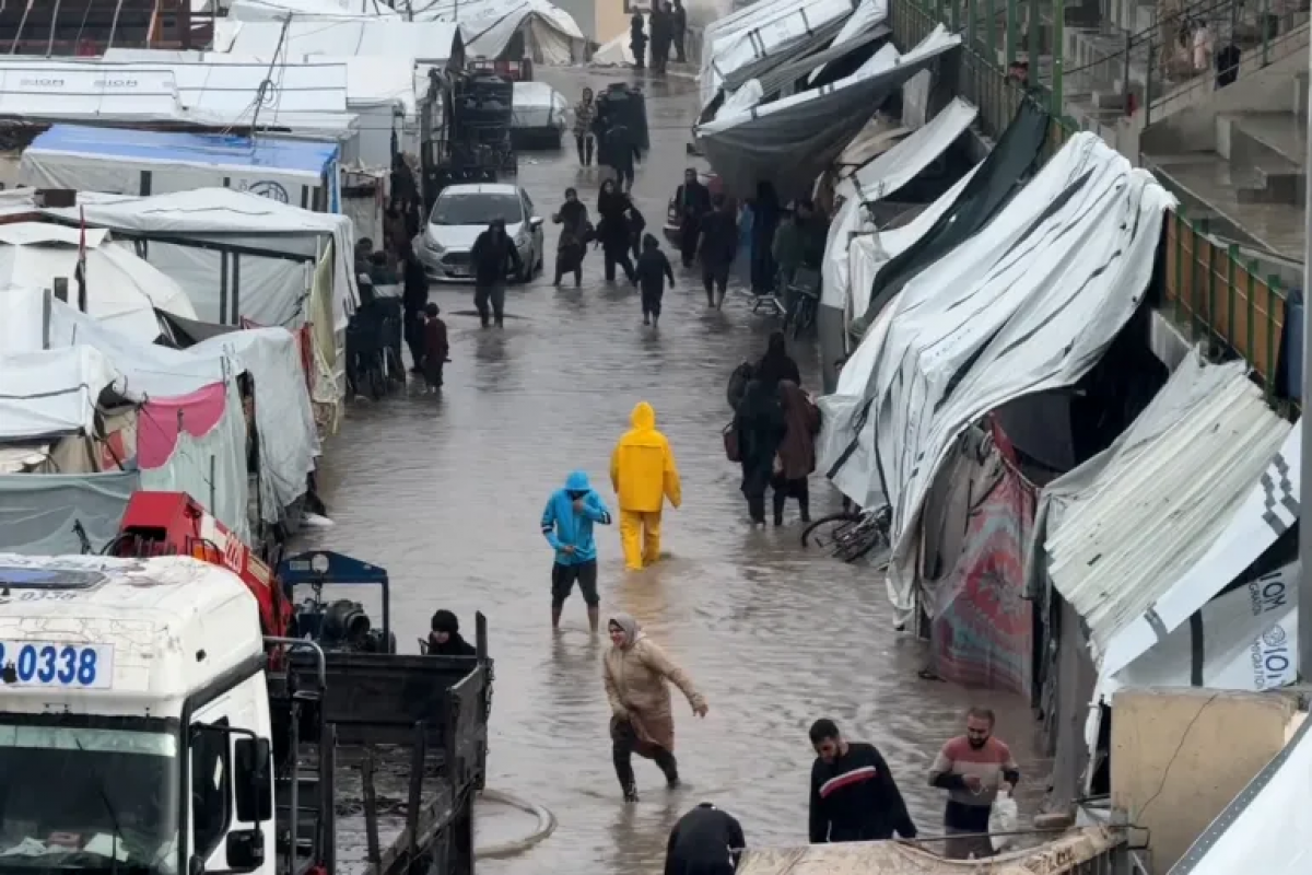 Qəzzada təbbi fəlakət zamanı ölənlərin sayı 14 nəfərə çatıb