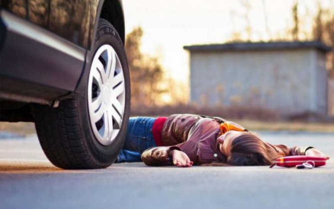 Yük avtomobili yaşlı qadını vuraraq öldürdü