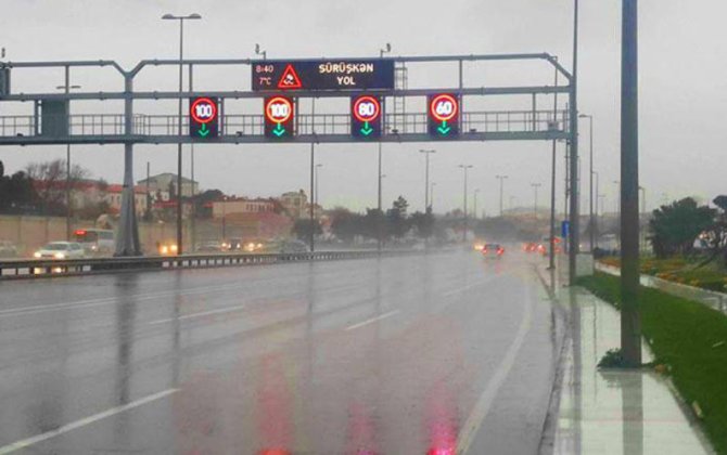 Zığ dairəsi-Hava Limanı yolunda sürət həddi endirildi