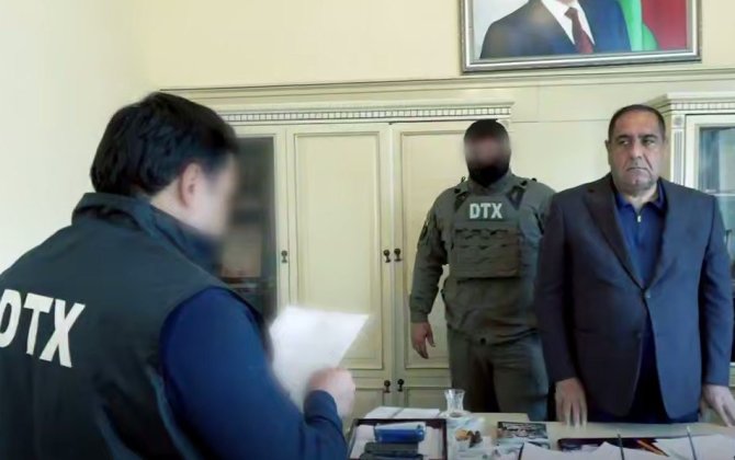 СГБ показала, как попался экс-глава Балакенского района