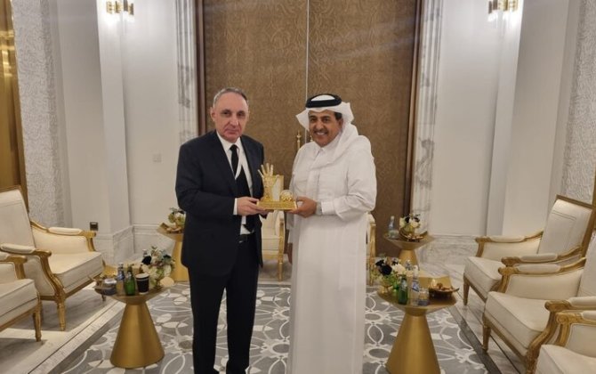 Baş prokuror Qətərdə işgüzar səfərdədir - FOTO