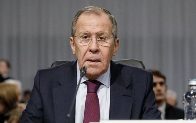 Lavrov Amerika Ticarət Palatasının üzvləri ilə görüşüb