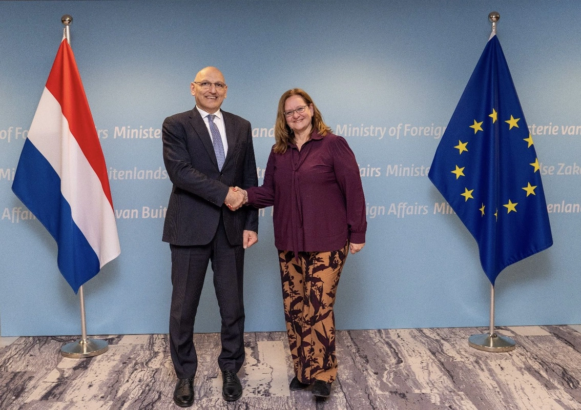 Elçin Əmirbəyov niderlandlı nazirlə Cənubi Qafqazdakı geosiyasi prosesləri müzakirə edib - FOTO