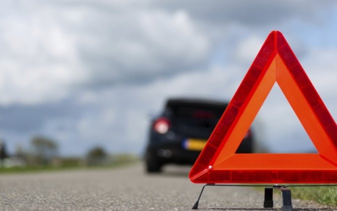 Laçın-Şuşa yolunda yük maşını aşıb