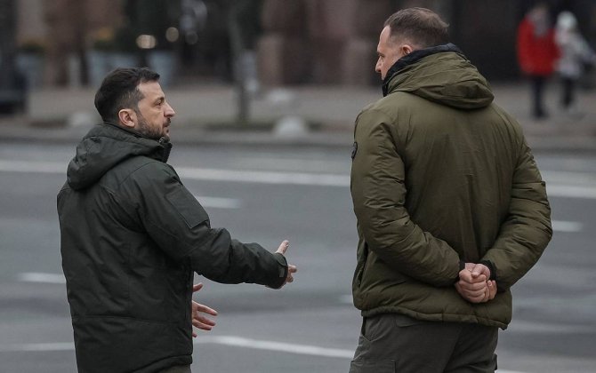 Ермака заметили у резиденции Зеленского