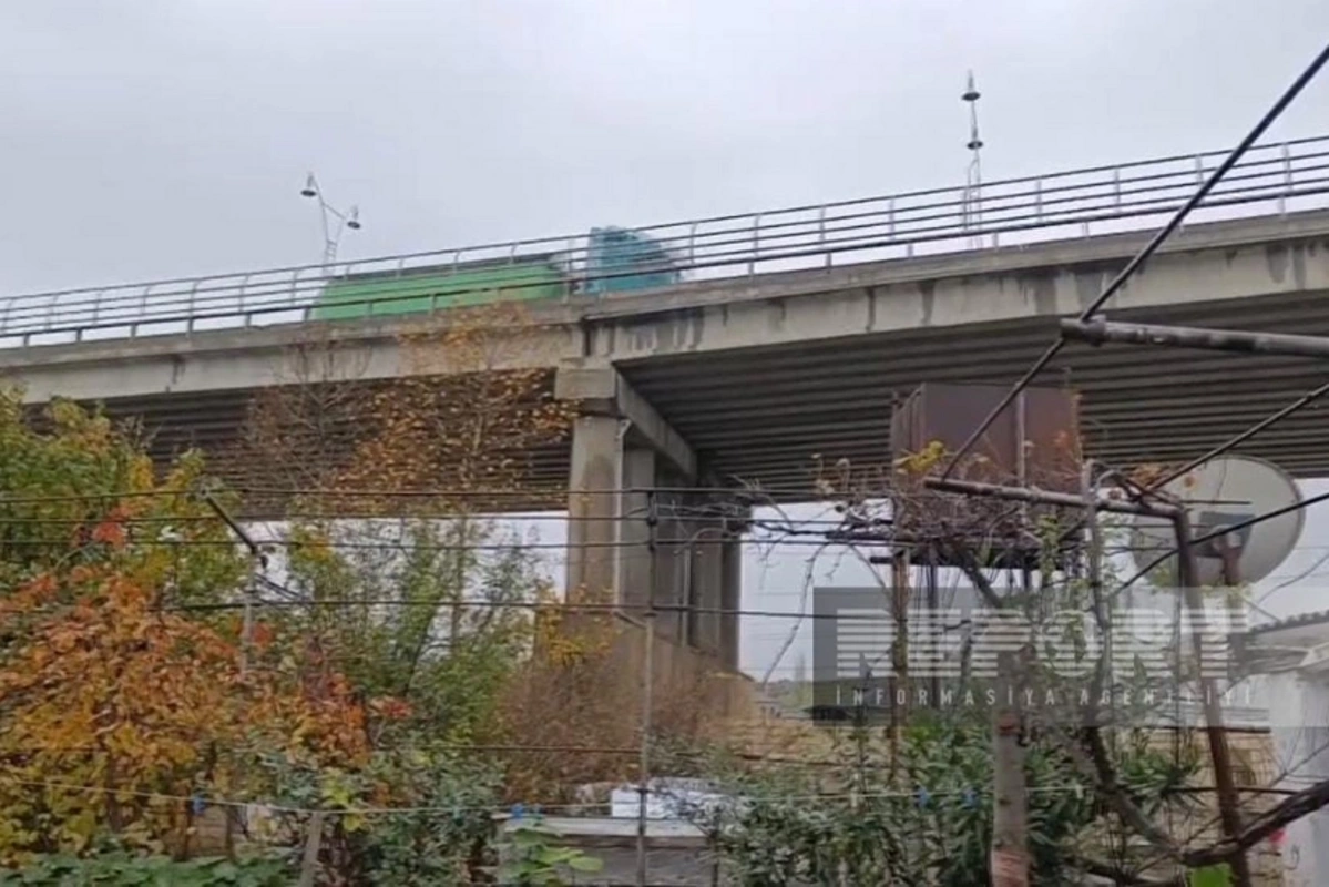 Şabran körpüsünün ətrafındakı bəzi evlər qəzalı vəziyyətə düşüb