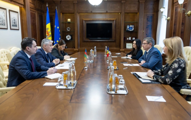 Azərbaycan və Moldova parlamentlərarası əməkdaşlığın gücləndirilməsini müzakirə ediblər - FOTO