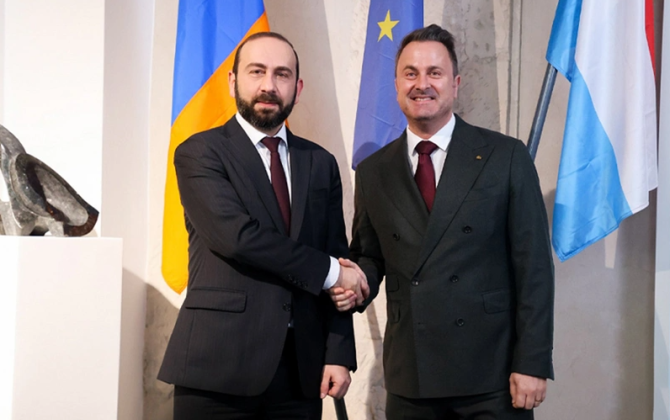 Ermənistan və Lüksemburq strateji tərəfdaşlıq haqqında bəyannamə imzalayıb