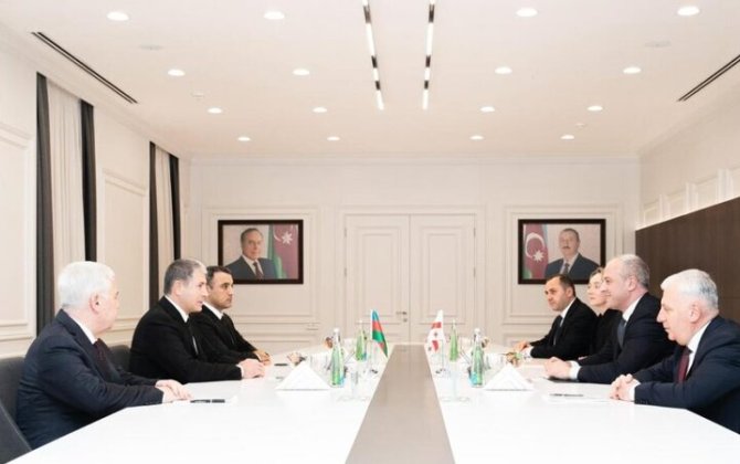 Vilayət Eyvazov Gürcüstan daxili işlər nazirinin müavini ilə görüşdü