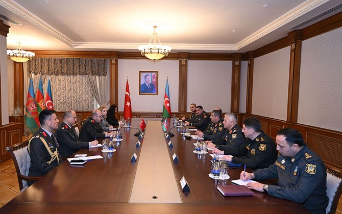 Azərbaycan-Türkiyə hərbi əməkdaşlığı müzakirə edildi - FOTO/VİDEO