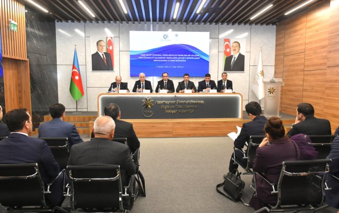 “Süd və ət istehsalı üzrə mövcud problemlər və qida təhlükəsizliyi sahəsinə təsirlərin qiymətləndirilməsi” mövzusunda ictimai müzakirə keçirilib