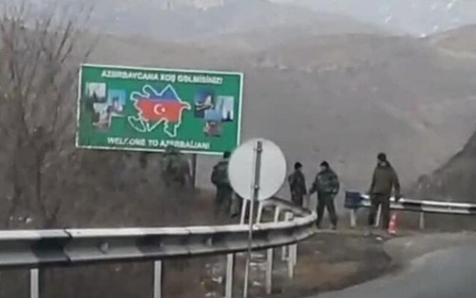 21 kilometrlik ərazi... - Zəngəzurda dalğalanan bayrağımız erməniləri qorxuya saldı