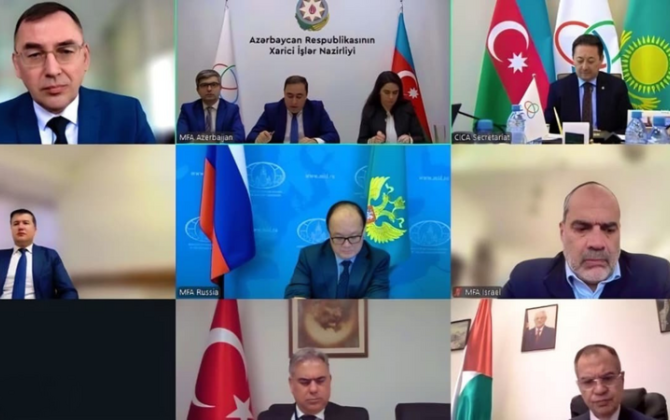 Azərbaycanın sədrliyi ilə AQEM-in onlayn iclasları keçirildi