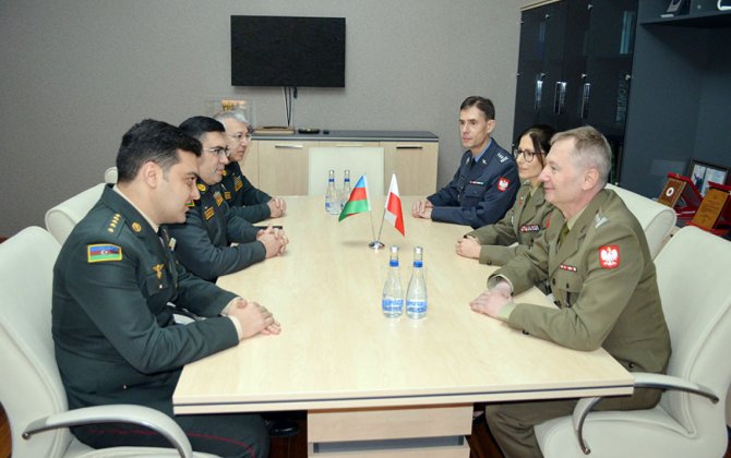 Azərbaycanla Polşa arasında hərbi tibb sahəsində əməkdaşlıq müzakirə olunub - FOTO