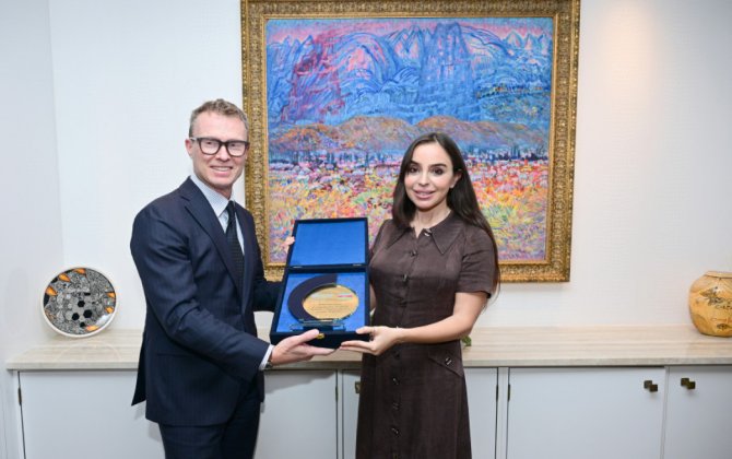 Leyla Əliyeva ÜST-ün Avropa üzrə Regional Ofisinin xüsusi nümayəndəsi ilə görüşüb - FOTO