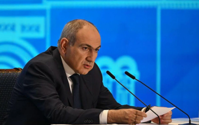 Paşinyan Azərbaycandan neft məhsulları daşıyan qatarın görüntülərini paylaşıb